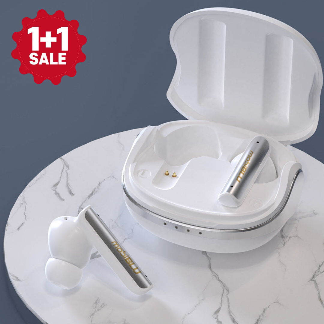 [1+1] 모비블루 엑티브 노이즈캔슬링 블루투스 이어폰 BE02 하이파이 음질 제품 이미지