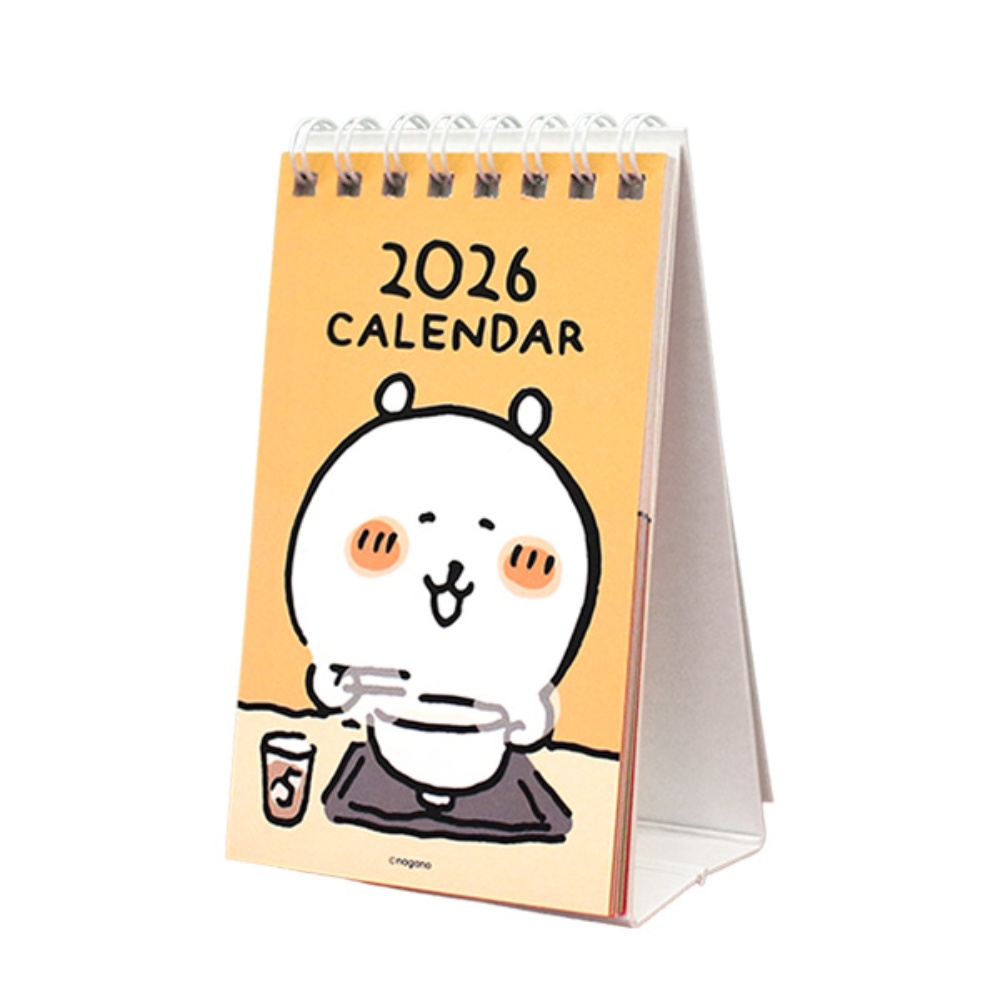 (스티커포함)마이빈 2026년 담곰이 농담곰 달력 나가노 캐릭터 데스크 책상 미니 캘린더 이미지 6