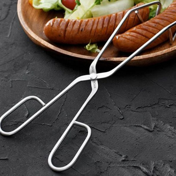 가위형 요리 집게 주방 고기 집게 스텐 음식 미니 - 상품 이미지