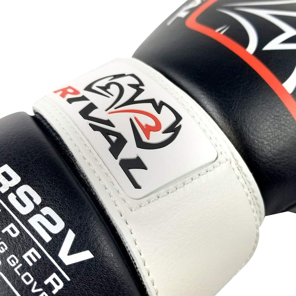라이벌 RS2V 2.0 슈퍼 프로 훅앤루프 스파링 글러브 권투 장갑 블랙 - 상세 이미지 5