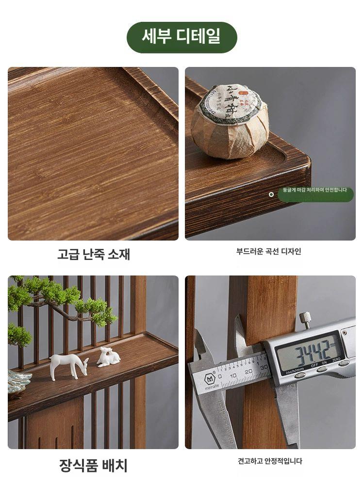 나무 파티션 거실 칸막이 원목 현관 가벽 인테리어 식당 카페 - 상세 이미지 5