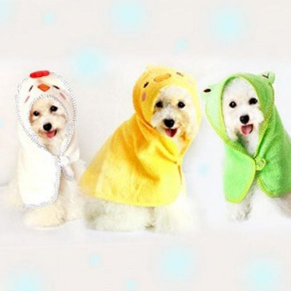 반려견 강아지 목욕 가운 극세사 강아지 샤워 가운 펫타올 고양이 - 메인 이미지