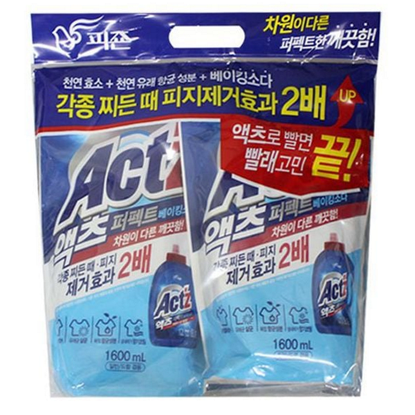 중성세탁세제 액체 세탁 세제 대용량 드럼 세탁 세제 리필형 일반 - 메인 이미지