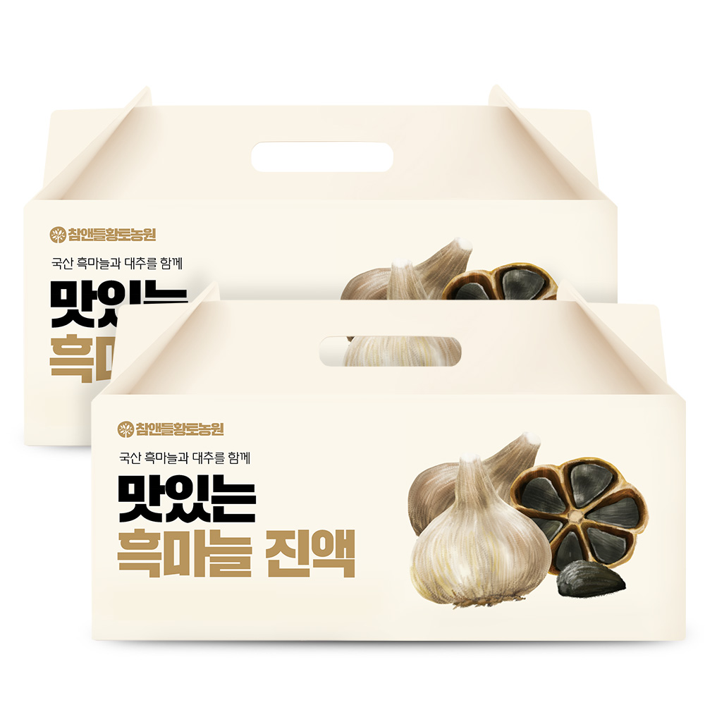 [국산100%] 참앤들황토농원 맛있는 흑마늘진액 70ml 30포, 2개 제품 이미지