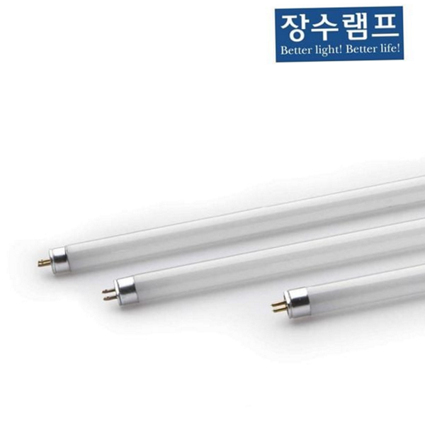 60cm 직관형 형광등 주광색 일반 형광등 램프 세트 조명