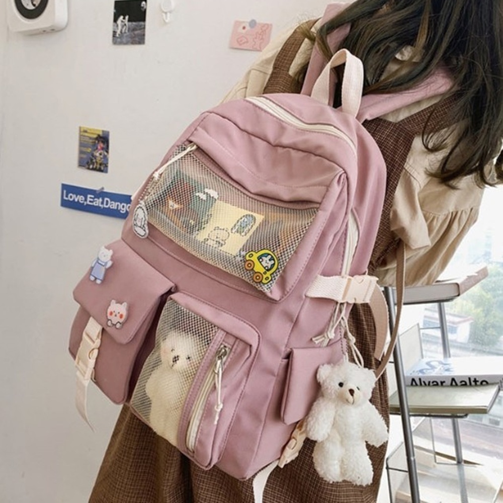 박대표마켓 학생용 백팩 여행용 중학생 고등학생 학원 책가방 - 상품 이미지