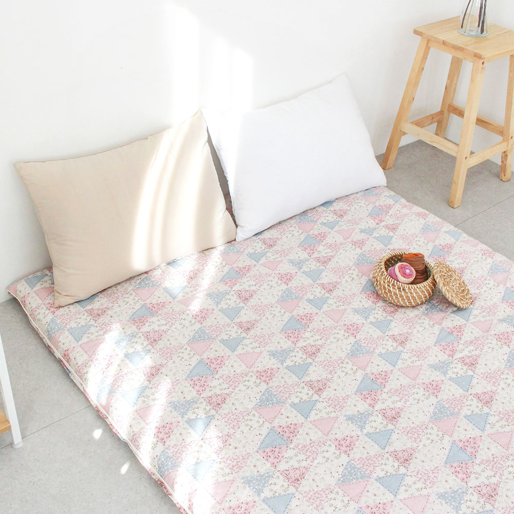 아르떼베딩 포레 요매트(요커버+솜매트) 국산 순면누빔 이불 바닥요