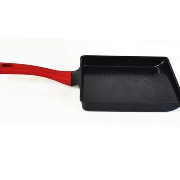 인덕션 계란말이 팬 직사각 사각 후라이팬 알루미늄 코팅 계란 부침 - 메인 이미지