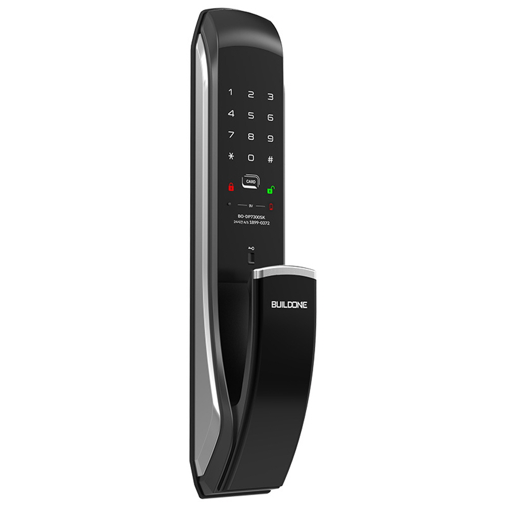원터치 푸시풀 디지털 도어락 BO-DP7300SK 화재감지 아파트 현관문 자가설치 빌드원 - 상세 이미지 4