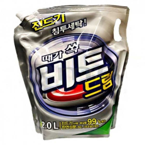 대용량 세탁 세제 홈케어 액체형 세제 세정제 세탁용 일반 드럼 - 상품 이미지