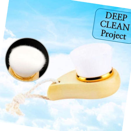 엠피몰수입 미용용품 DEEPCLEAN Project 초미세모 모공 세안 브러쉬 2종