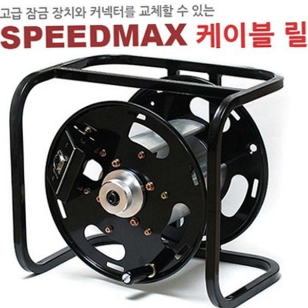 산업용 케이블릴 스탠드 전기 이동형 케이블릴 수동 코일 - 상품 이미지