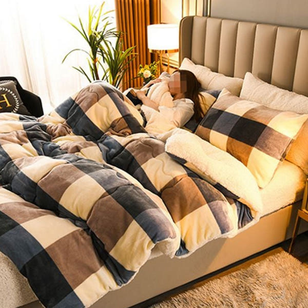 캐시미어 양털 극세사 이불