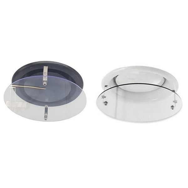 원형 에어컨 바람막이 디퓨저 냉방기 바람막이 냉난방기 풍향