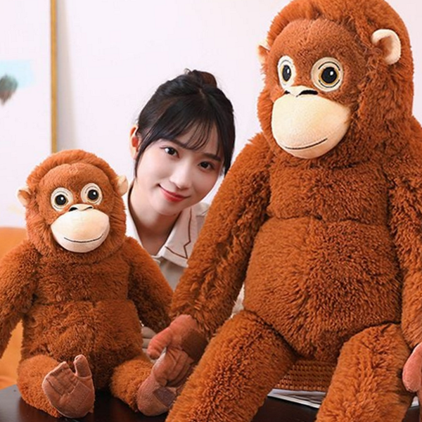 오랑우탄 초대형 원숭이 인형 애착 봉제 인형 부드러운 대형 - 메인 이미지