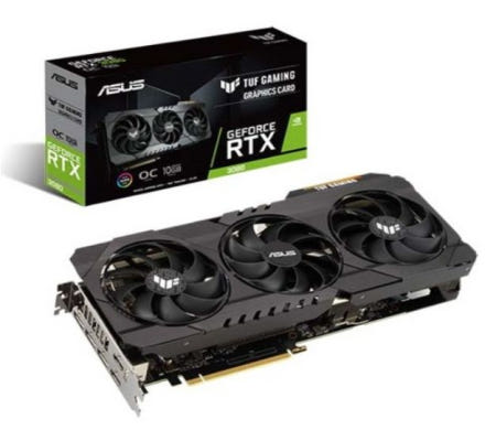 에이수스 TUF Gaming 지포스 RTX 3080 그래픽카드 O10G OC D6X 10GB