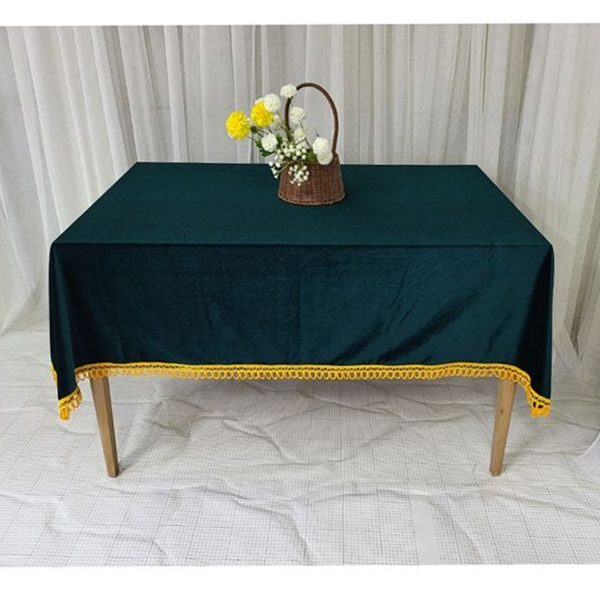 고급 벨벳 테이블보 레스토랑 행사 테이블보 식탁보 카페 용품