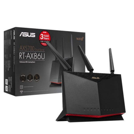 유무선공유기  (ASUS. RT-AX86U) 블랙
