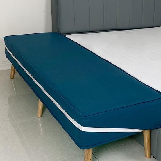 확장 침대 보조 매트리스 가족 헤드없는 배드 침대연장  미색 스펀지 200x30x50mm - 상세 이미지 4