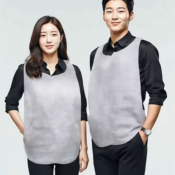 가정용 일회용 앞치마 여성용 부직포 앞치마 요리용 식당