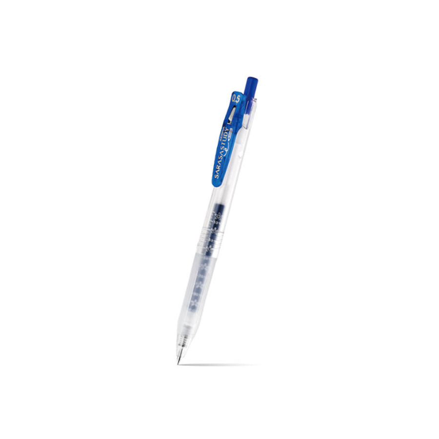 제브라 사라사스터디 0.5mm 블루 젤펜 잉크 - 상품 이미지