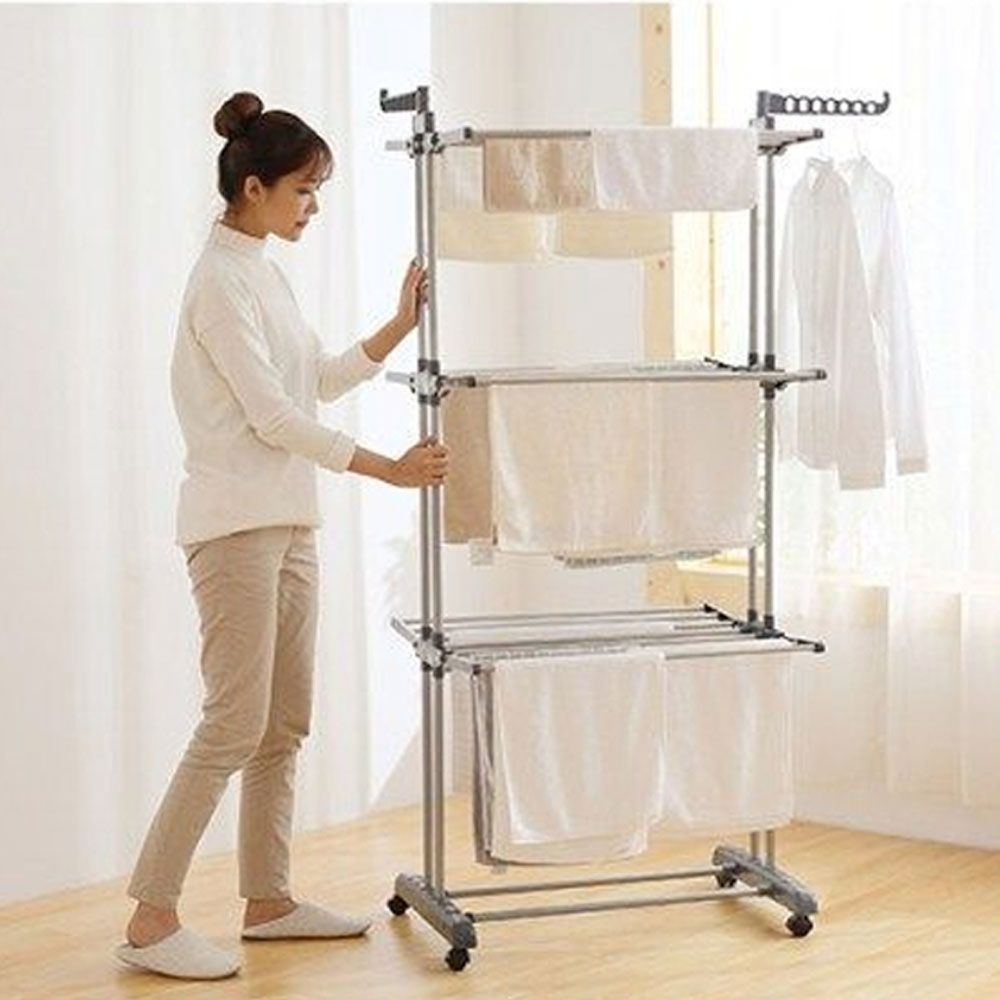 빨래건조대 대형 이불걸이 이동식수직건조대 대형이불건조대