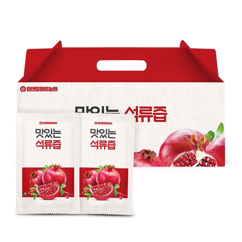 참앤들황토농원 맛있는 석류즙 70ml 30포, 1개 제품 이미지