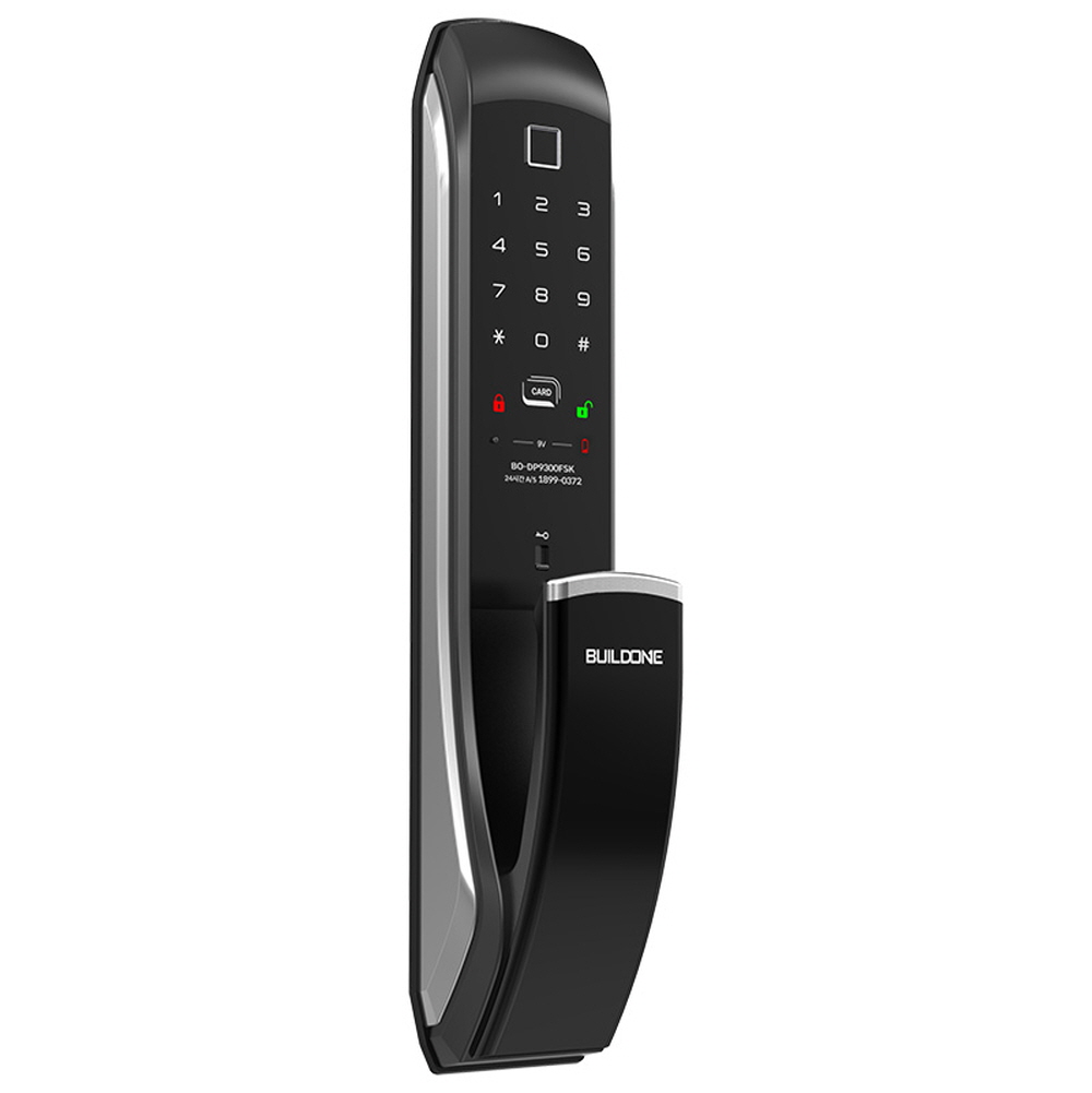 지문인식 푸시풀 디지털 도어락 BO-DP9300FSK 화재감지 아파트 현관문 자가설치 빌드원 - 상세 이미지 4