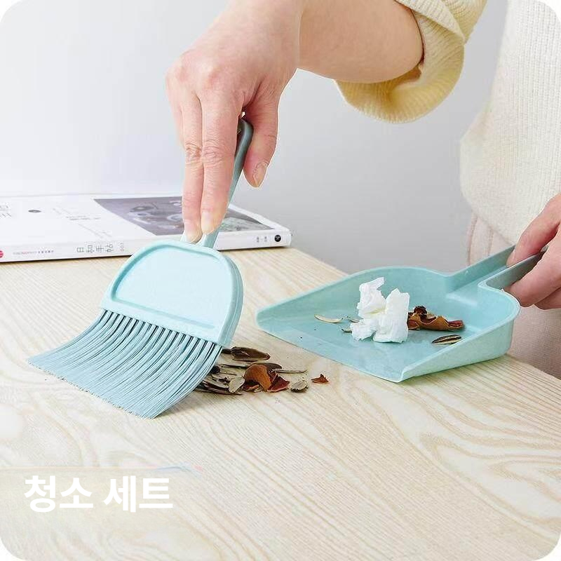 청소기 세트 데스크탑 먼지잡기 놀이용 테이블 청소 두꺼운 핑크 1개 - 상세 이미지 3