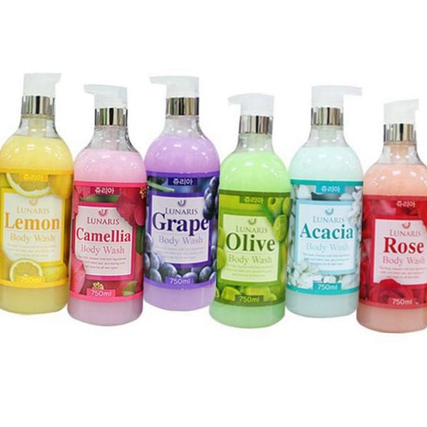 대용량 바디 워시 아카시아 샤워 클렌저 750ml 촉촉한 가족 보습 - 상품 이미지