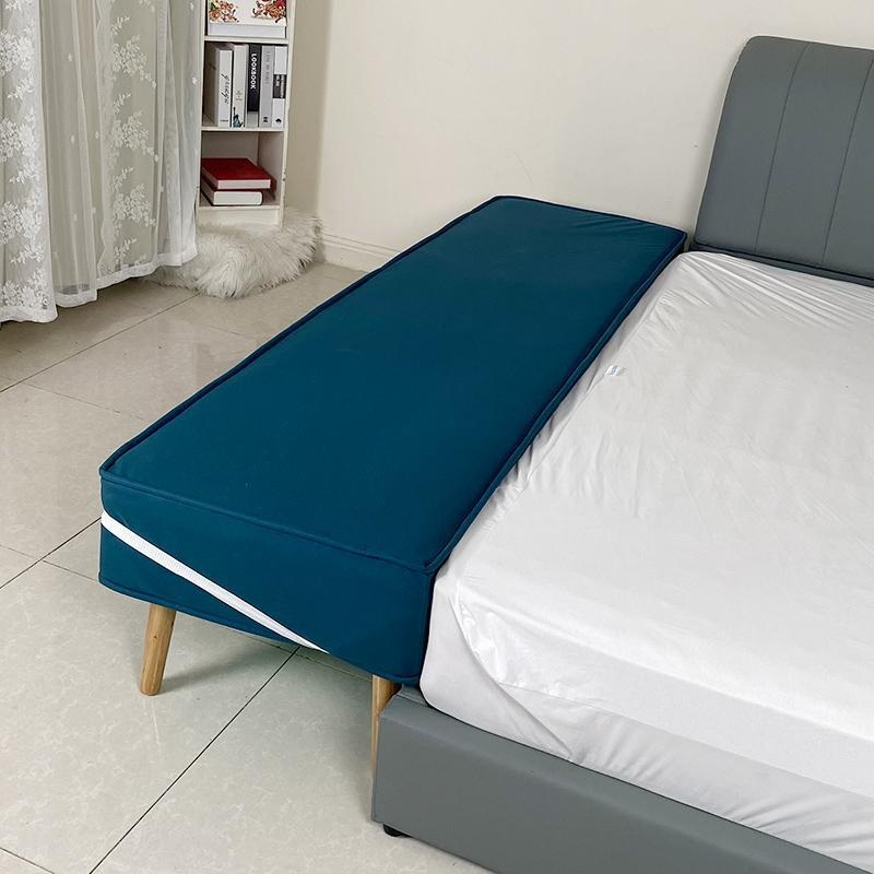 확장 침대 보조 매트리스 가족 헤드없는 배드 침대연장  미색 스펀지 200x30x50mm - 상세 이미지 2