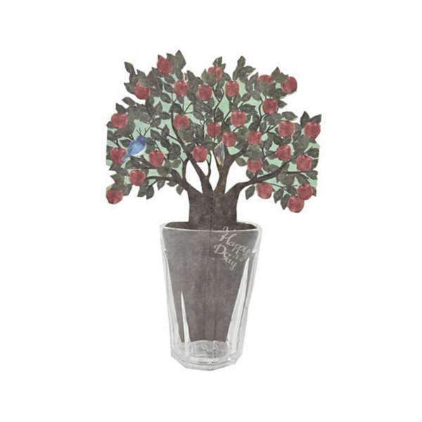 무전원 종이 가습기 기화식 자연 가습기 식물