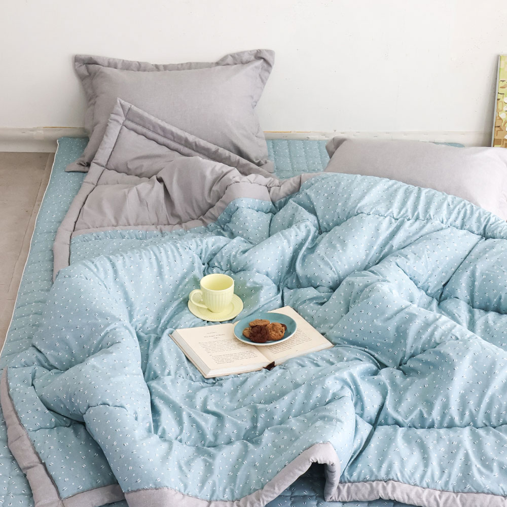 아르떼베딩 마카롱 요매트 (요커버+솜매트) 바닥에까는 미끄럼방지 누빔 5cm