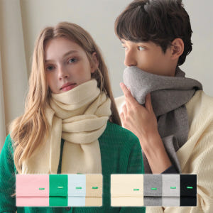 베네통 소프트 컬러 니트 머플러 솔직 후기 | 실사용자 리뷰 분석 - 상품 이미지 1