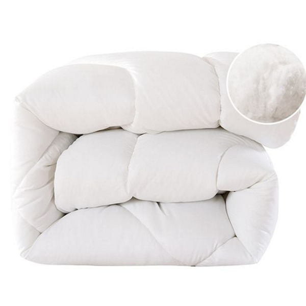 먼지없는 퀸 이불 솜 가벼운 사계절 이불 솜 폴리에스터 푹신한