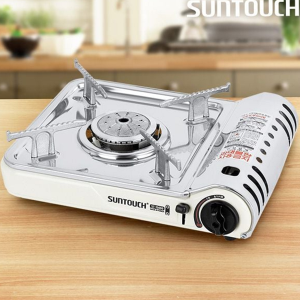 휴대용 야외용 버너 스테인레스 바람막이 가스 버너 캠핑용 레저용