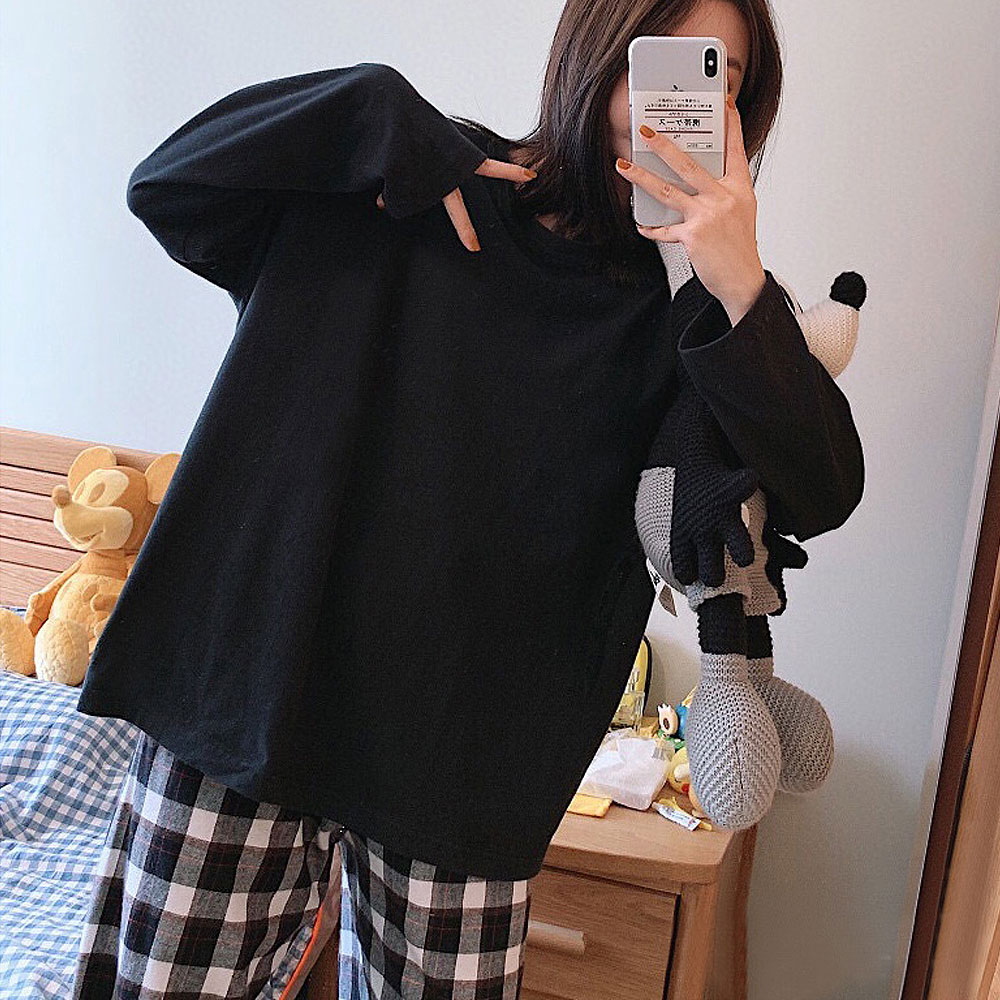 남여공용 빅사이즈 홈웨어 잠옷 세트 3컬러 (XL~9XL) - 메인 이미지