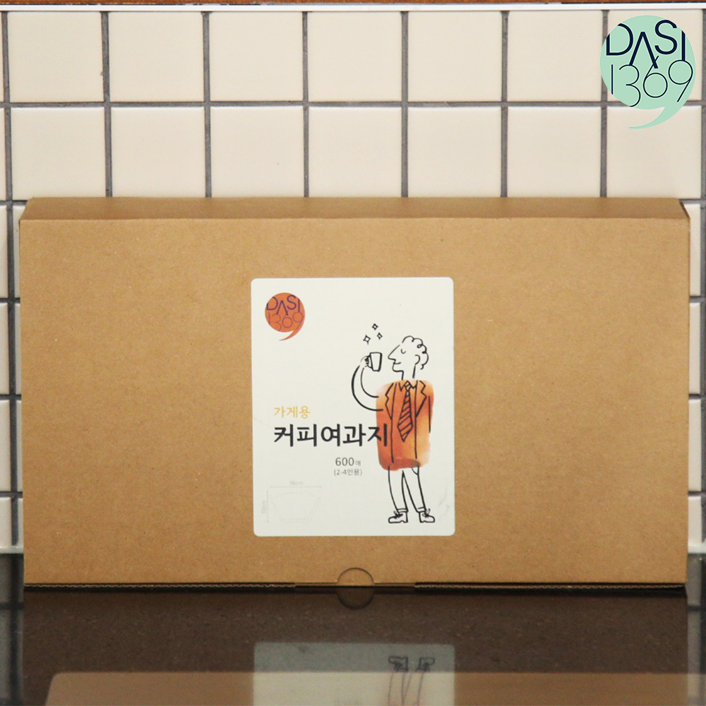 디테일이 강한 독일에서 건너온 디테일이 강한 독일에서 건너온 핸드드립 커피필터 100매, 6개 - 메인 이미지