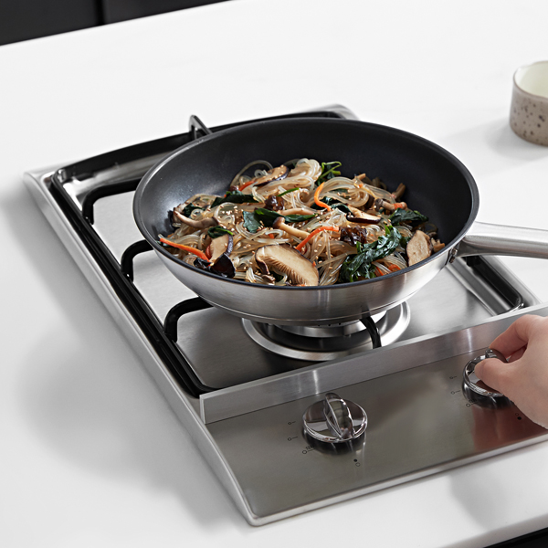 나비엔매직 빌트인 가스 쿡탑 레인지 전기코드식 265x485 GRB1002PASS LPG