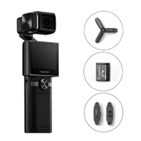 아이나비 팅크웨어 Snap G 스냅지 브이로그 짐벌캠, IU-100(블랙)