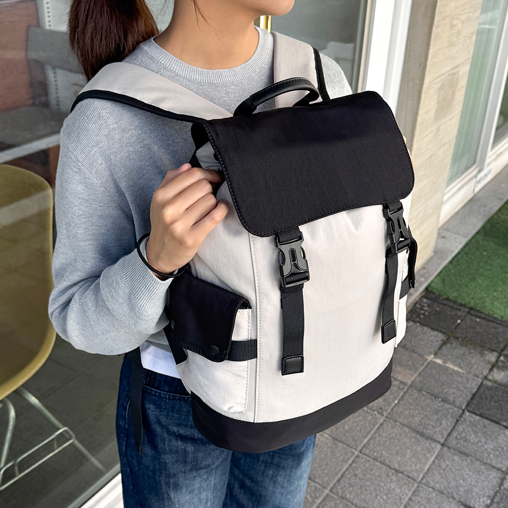 DKES_B1009 캐주얼 여행 데일리 학생 백팩 - 상세 이미지 2