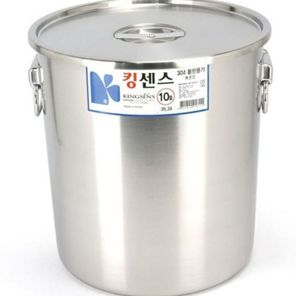 급식용 스텐 들통 소도와 대용량 들통 업소용 위생통 - 상품 이미지