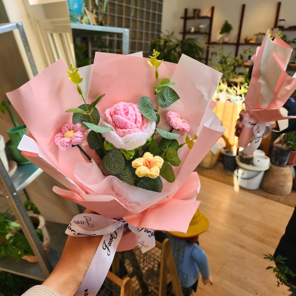 [반짝] 알록달록 킨더조이 꽃다발 어버이날 뜨개 학예회 재롱잔치 발표회 선생님 선물 이미지 7
