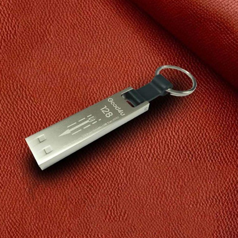 굿포유 USB 외장메모리 32기가 메탈 방수 유에스비 노출형 보안 키홀더 파일저장 usb - 상품 이미지
