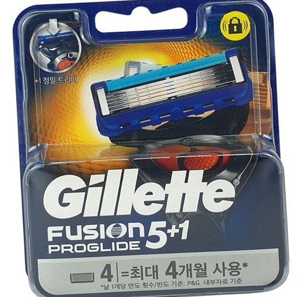 부드러운 남성 면도 날 윤활 교체용 면도 날 트리머 5중 - 상품 이미지