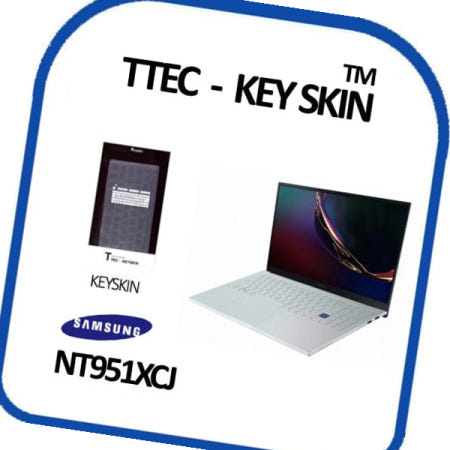 티테크놀로지 키보드스킨 삼성 갤럭시북 이온 노트북 키스킨 키커버 NT951XCJ