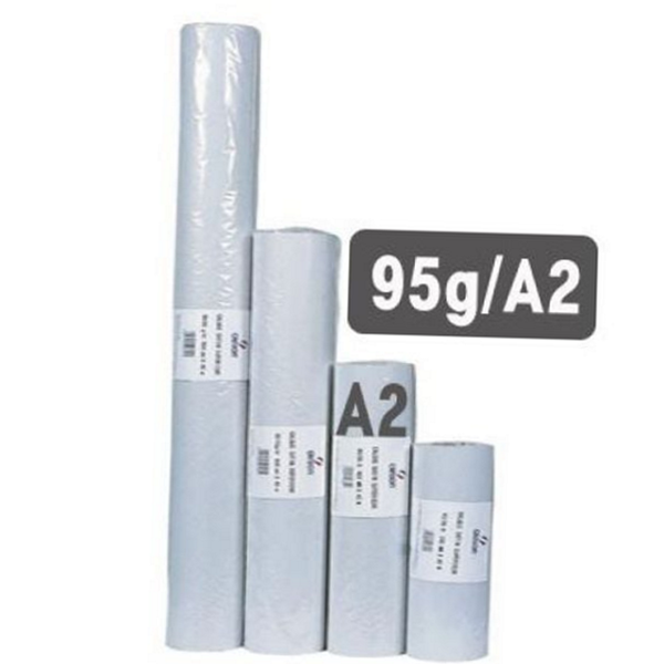 문구용 트레싱지 a2 설계용 트레싱지 롤 제도 미술 95g 45m - 상품 이미지