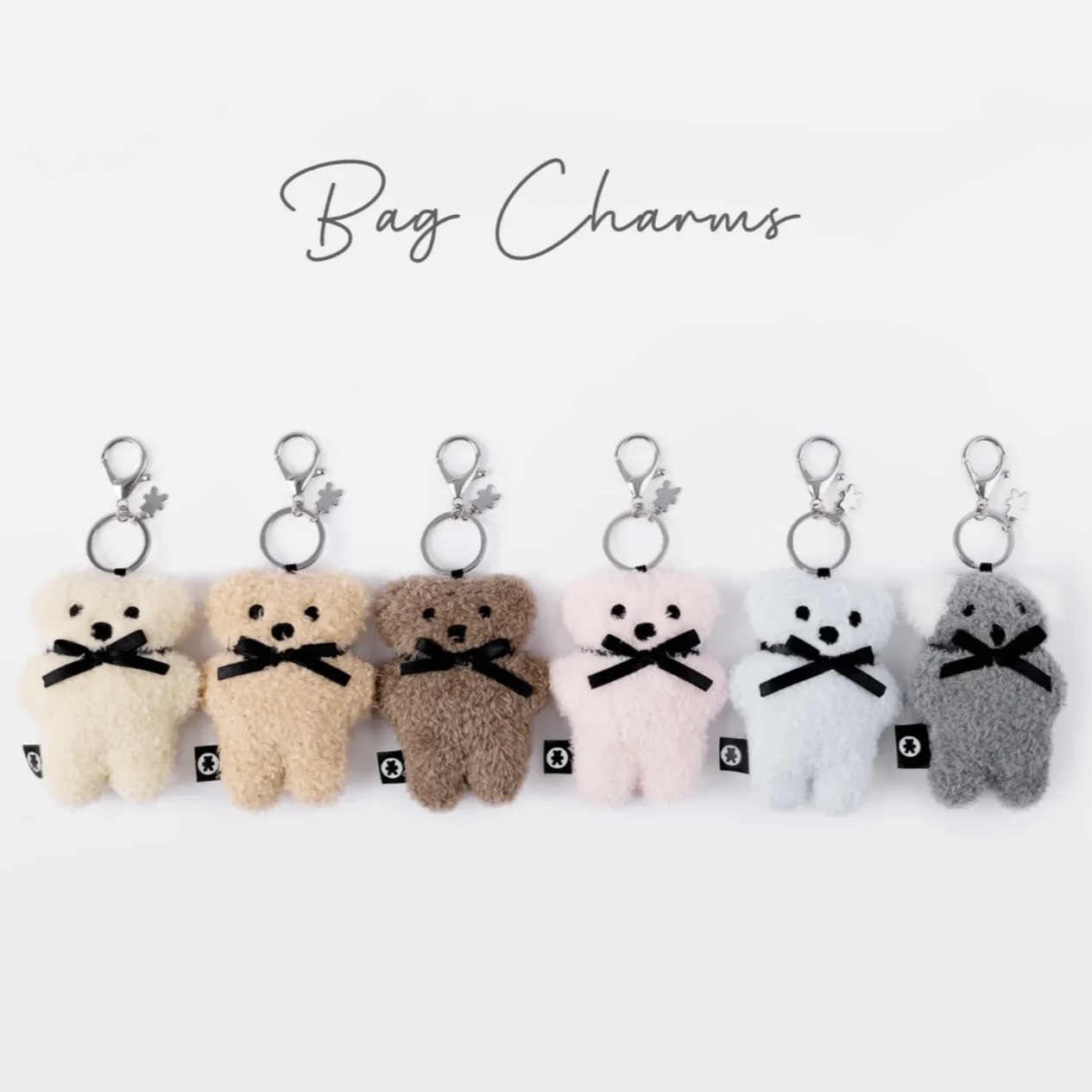 호주 플랫아웃베어 가방 키링 (Bag Charm) - 메인 이미지