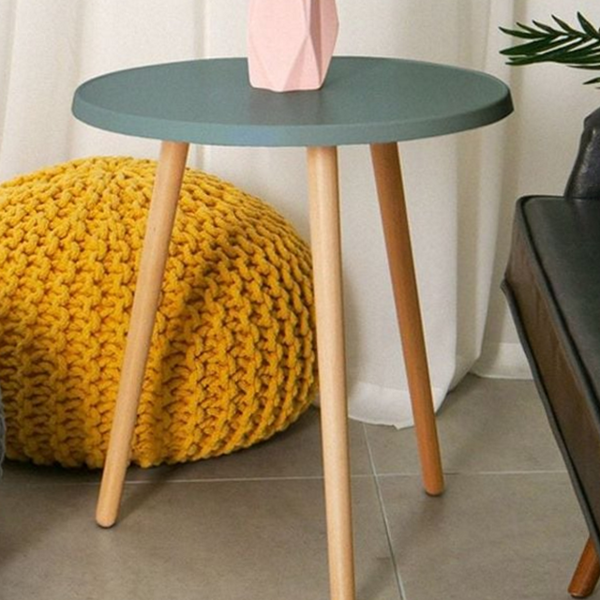 디자인 원형 협탁 미니 원형 사이드 테이블 침대 거실