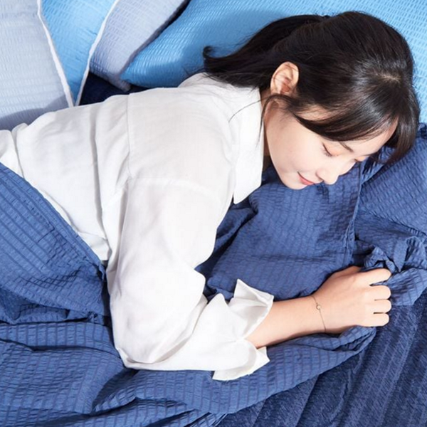 시원한 여름 홑이불 통기성 냉감 홑이불 경량 싱글 - 상품 이미지